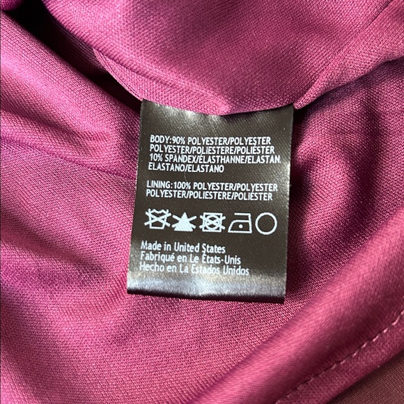 BHLDN Edison Burgundy Velvet Dress Off Shoulder Luxe Evening Formal SZ US 4 NWOT - Picture 14 of 16